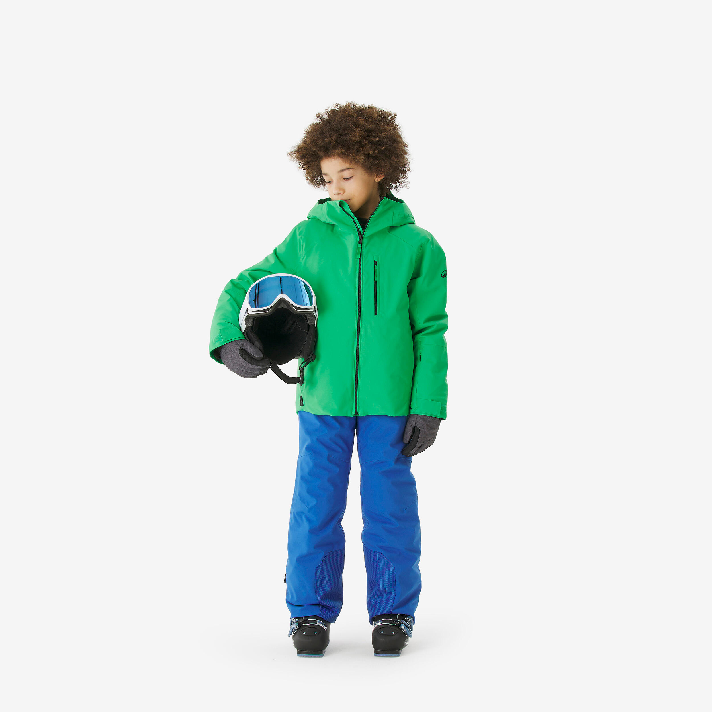 Manteau de ski chaud et imperméable enfant, 500 Âge 6-14 ans 6/20