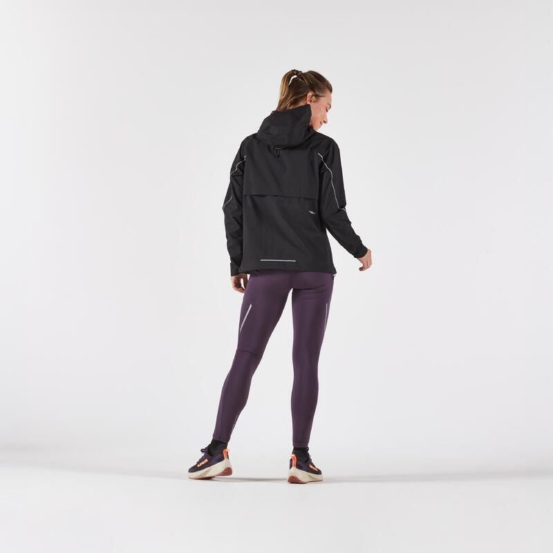 Dámská prodyšná nepromokavá bunda na trailový běh Run 500