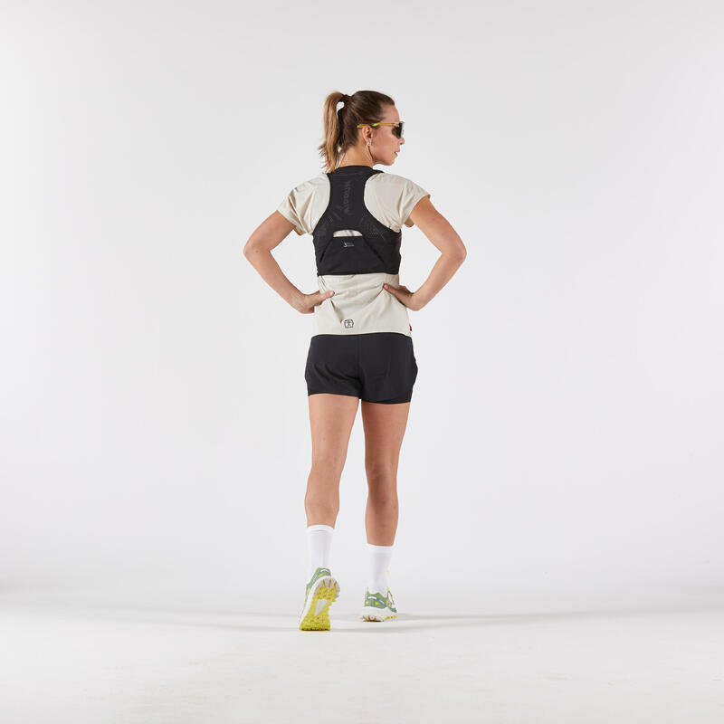 Tricou de alergare ușor Kiprun Run 900 Light Replika OBVIOUS Bej Damă
