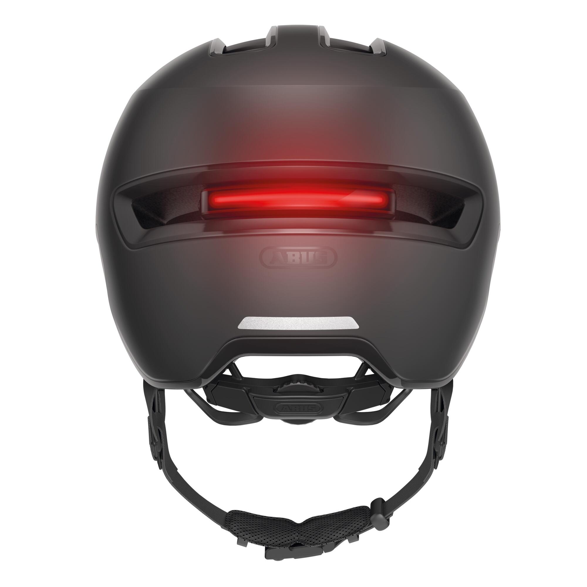 Fahrradhelm City ABUS HUD-Y velvet black 2/4