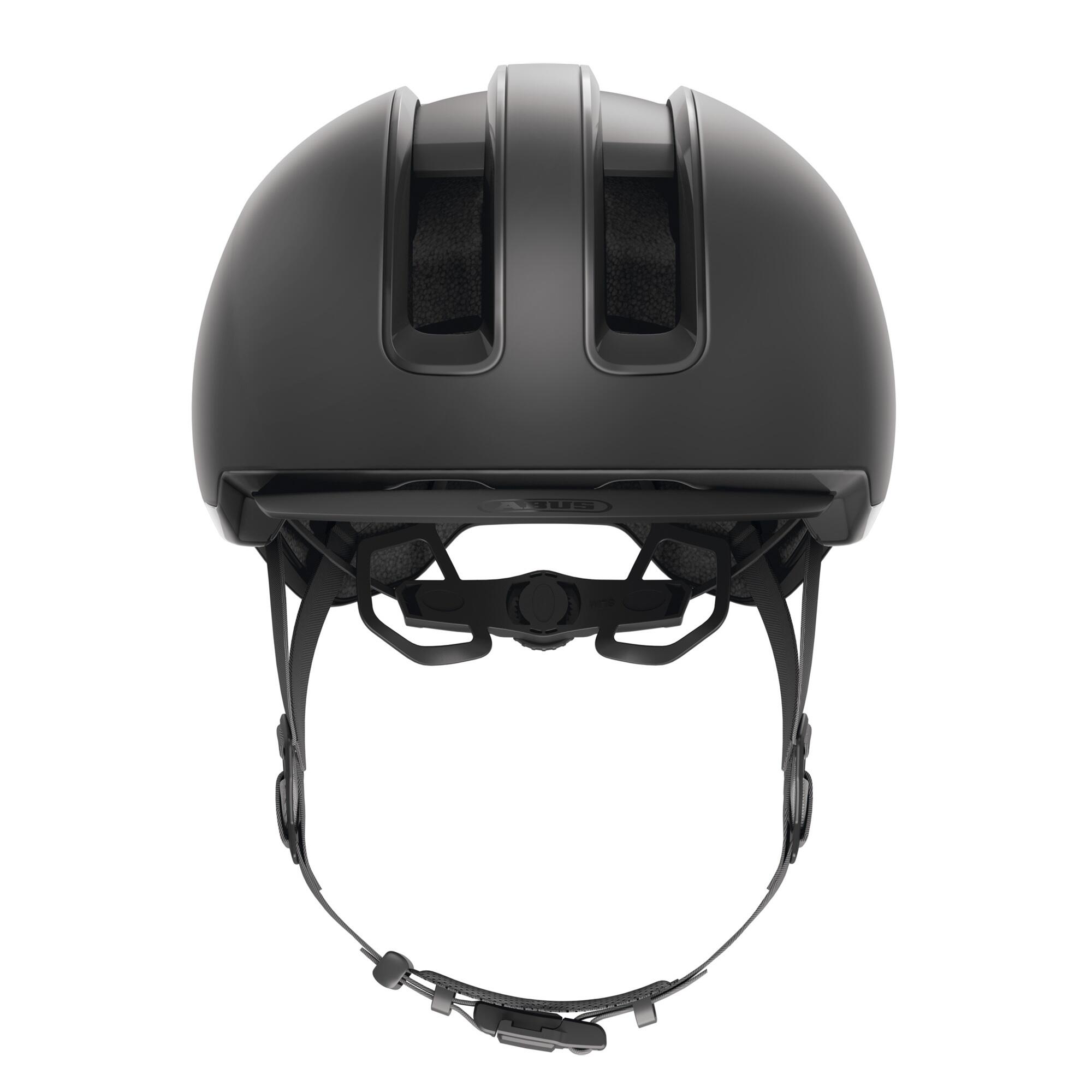 Fahrradhelm City ABUS HUD-Y velvet black 3/4