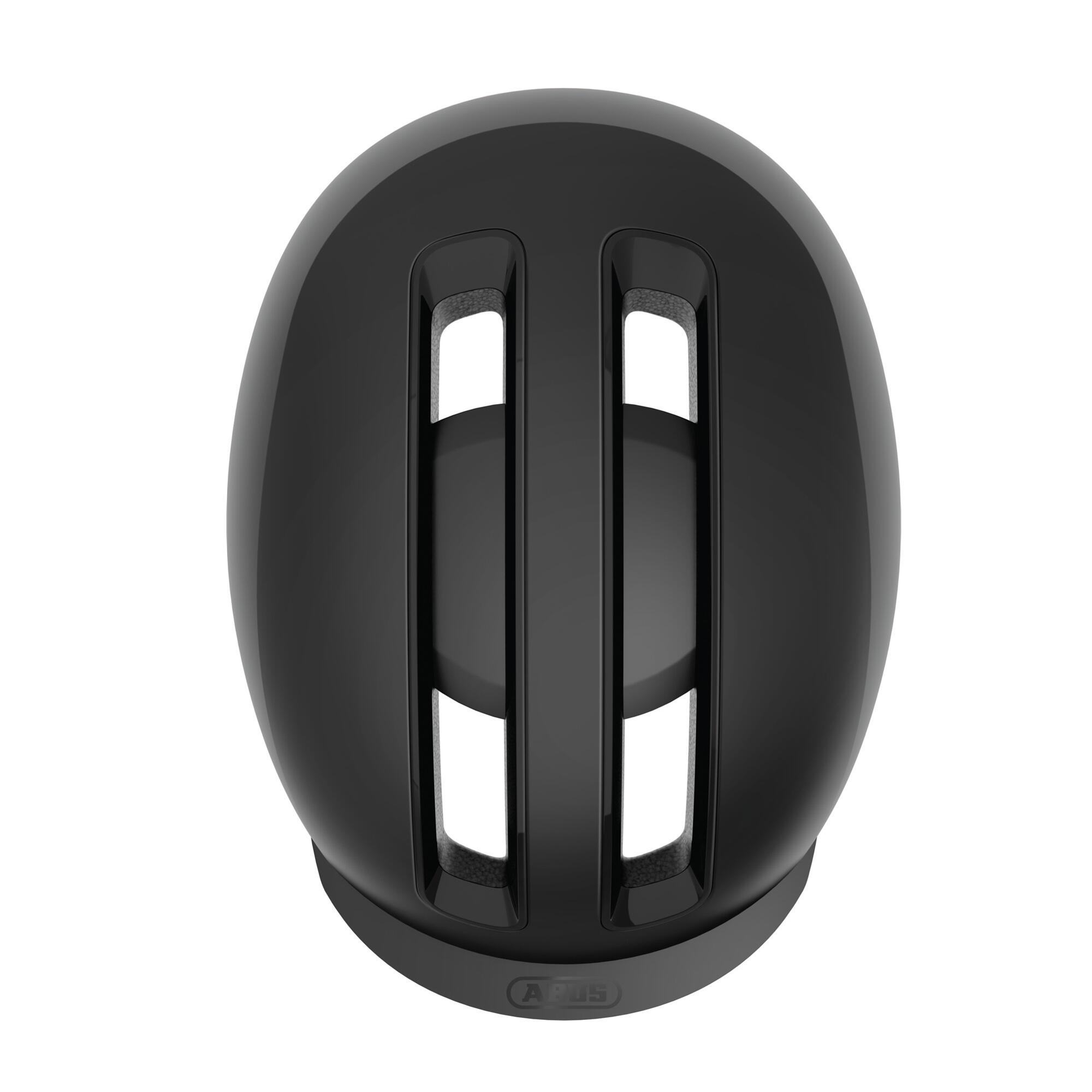 Fahrradhelm City ABUS HUD-Y velvet black 4/4