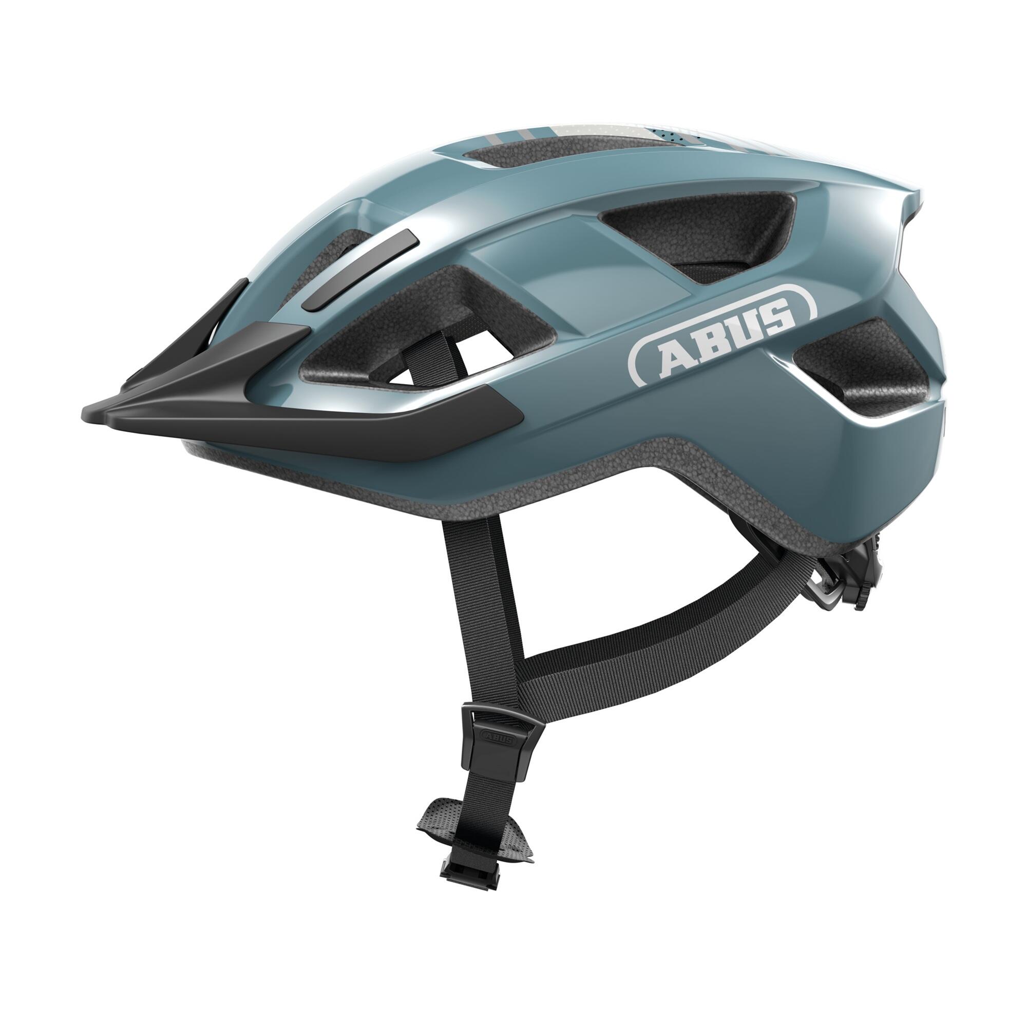 Abus Fahrradhelm City-/Trekking Aduro 3.0 glacier blue | 04003318913808 Abus Fahrradhelm City-/Trekking Aduro 3.0 glacier blue | 04003318913808