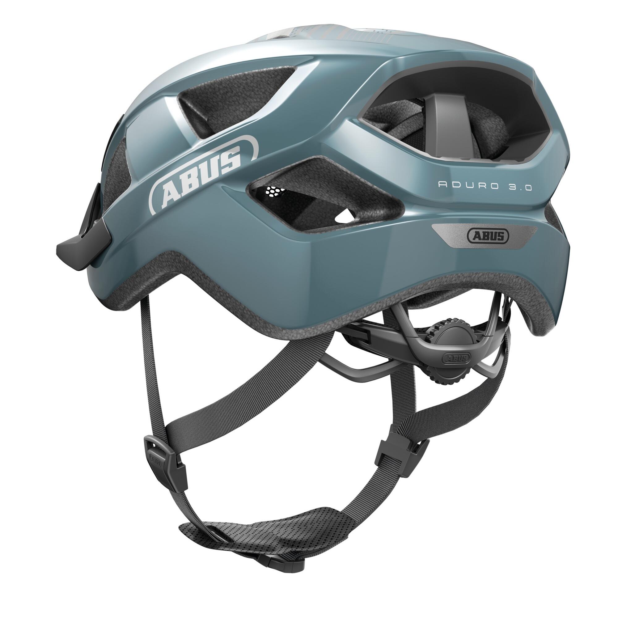 Fahrradhelm City-/Trekking ABUS Aduro 3.0 glacier blue 3/4