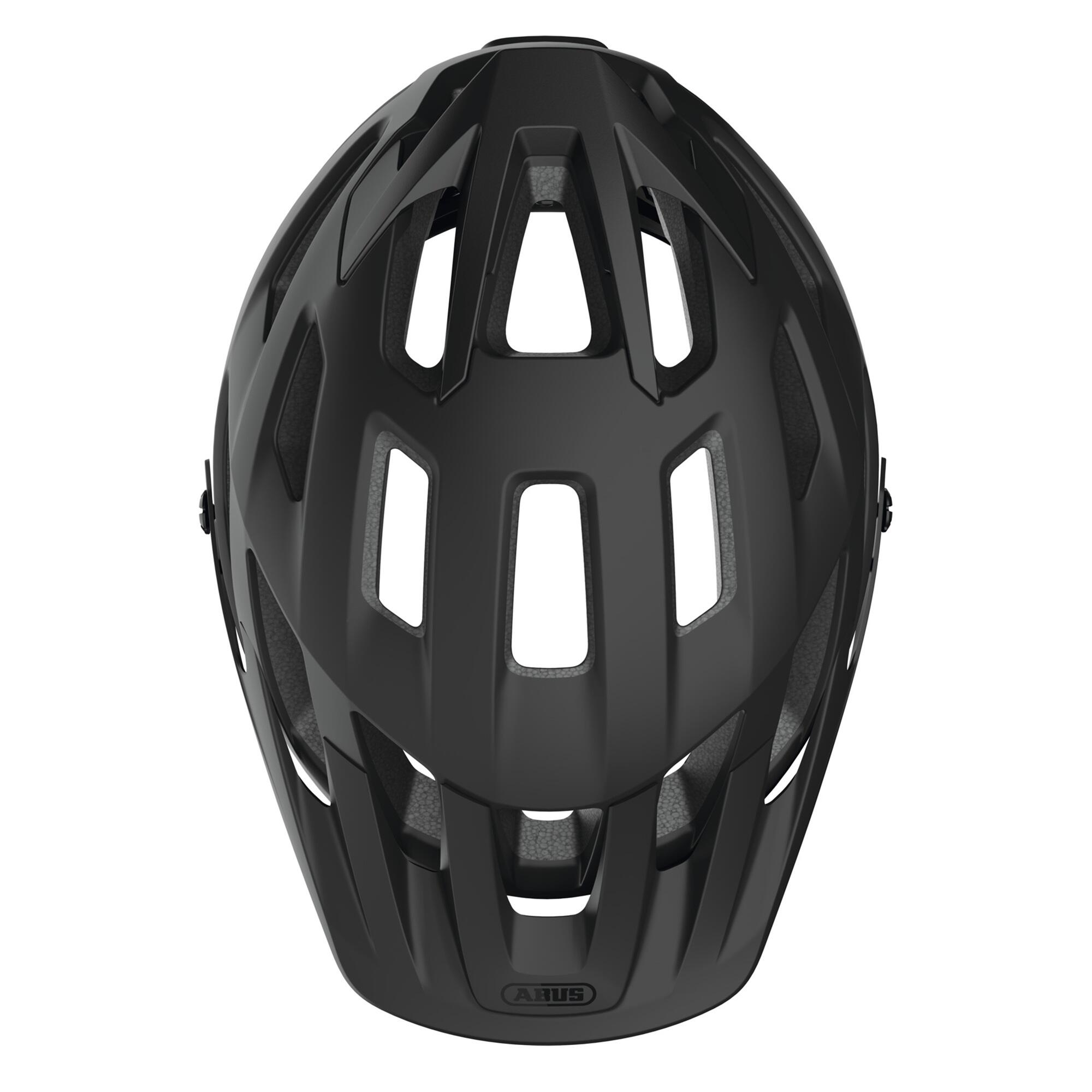 Fahrradhelm MTB ABUS Moventor 2.0 velvet black 4/4