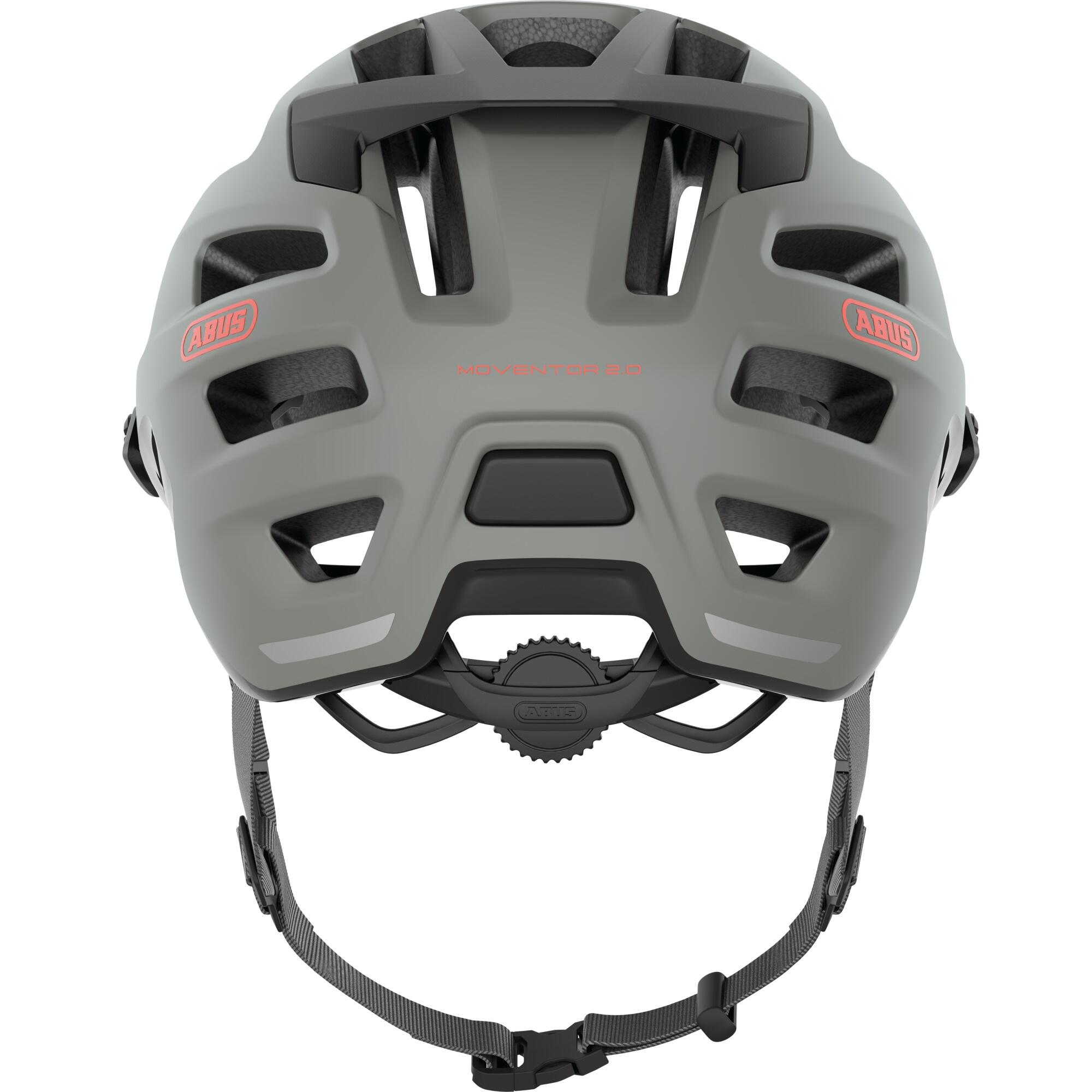 Fahrradhelm MTB ABUS Moventor 2.0 chalk grey 3/4