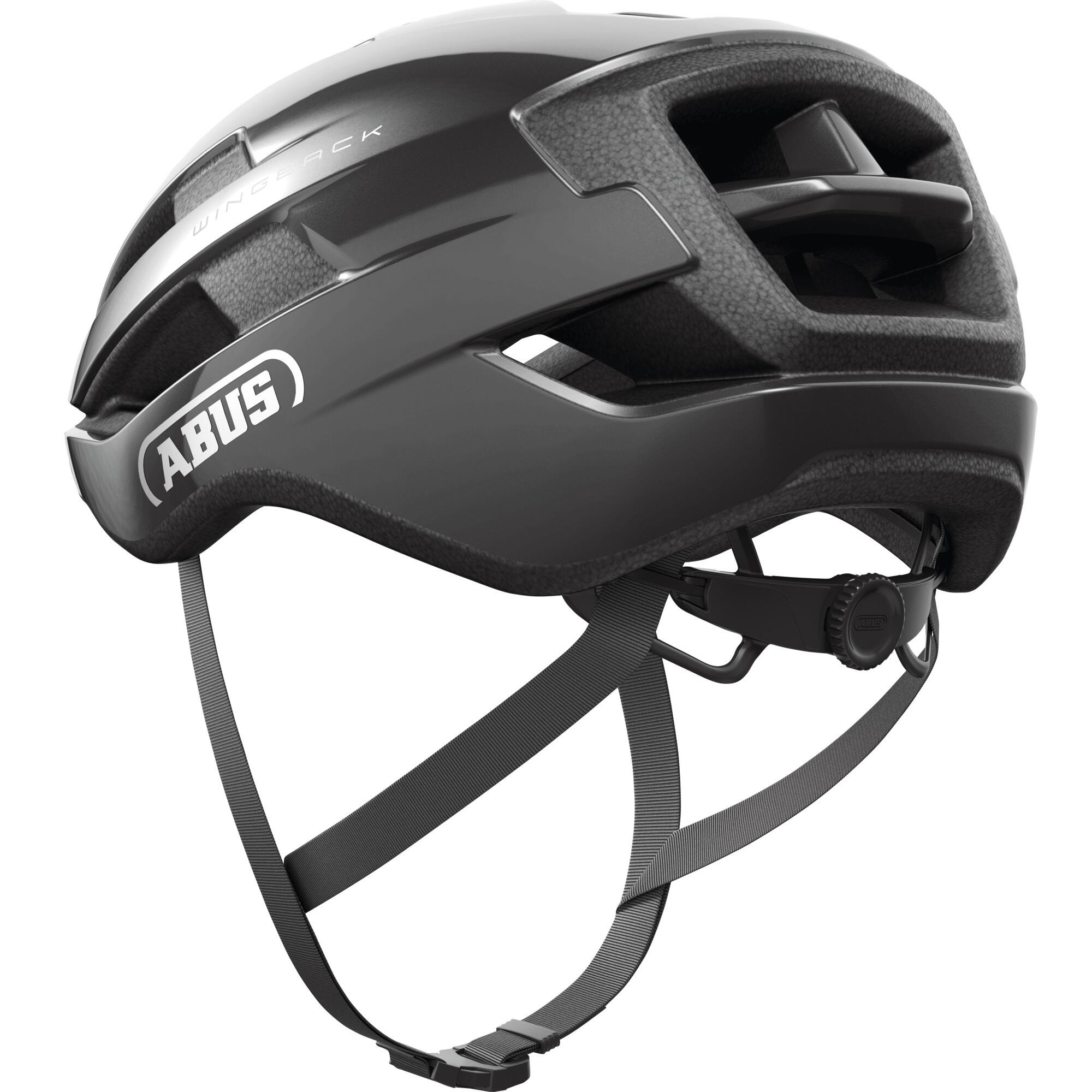 Rennradhelm ABUS Wingback titan 3/4