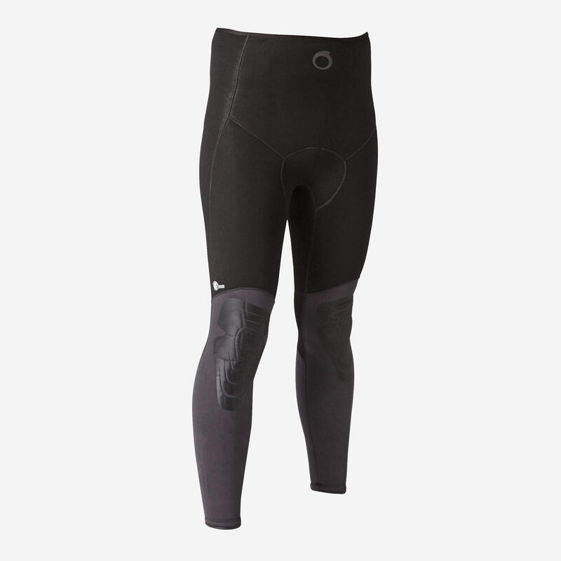 Pantalon Chasse sous-marine Homme néoprène 5mm - SPF 500 gris foncé