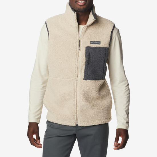 Columbia Mountainside Weste Erwachsene Sherpa-Fleece - beige