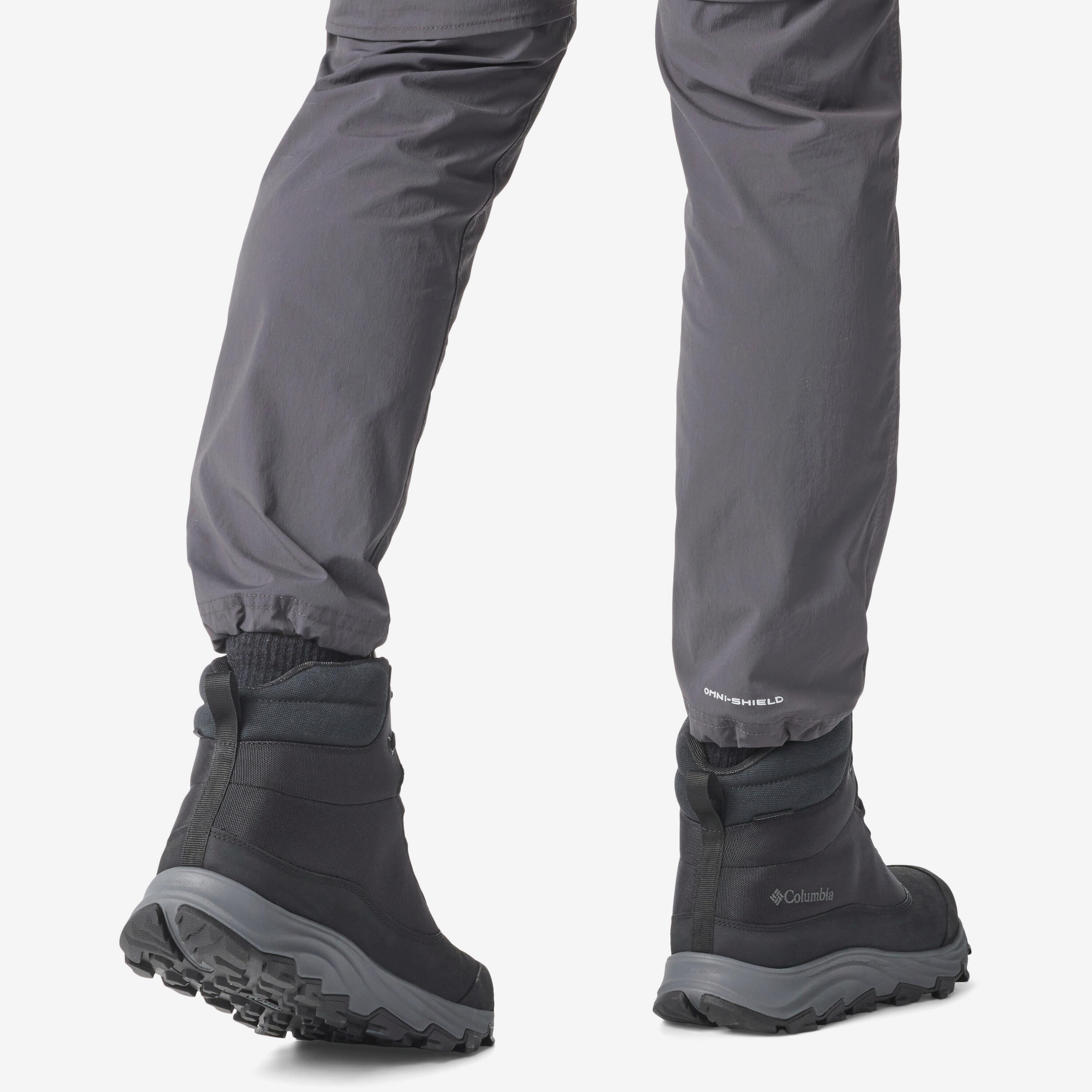 Scarpe calde montagna uomo Columbia EXPEDITIONIST impermeabili nere 6/6