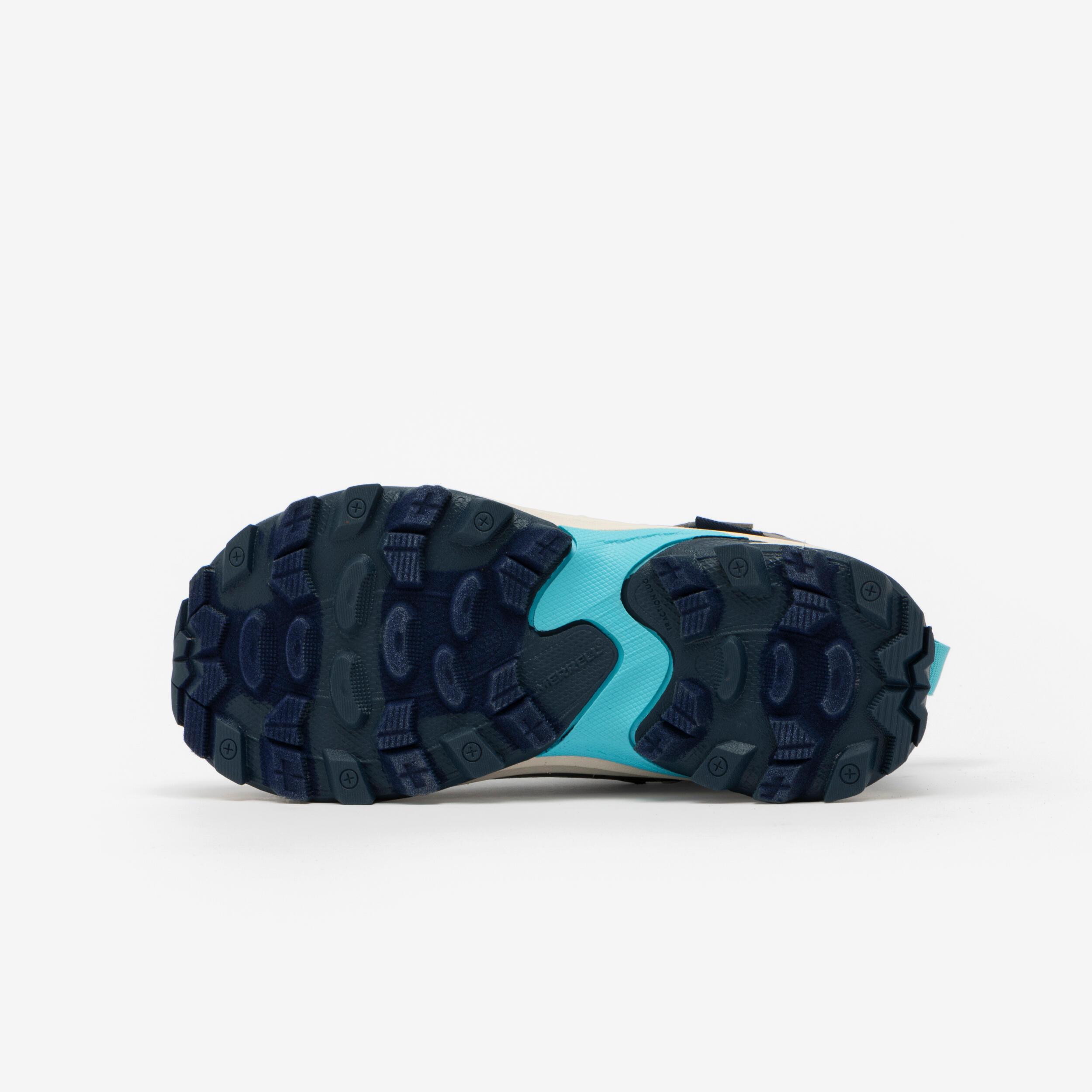 Chaussures imperméables de randonnée enfant 29 au 38, MOAB SPEED 2 BLEUE MERRELL 4/8