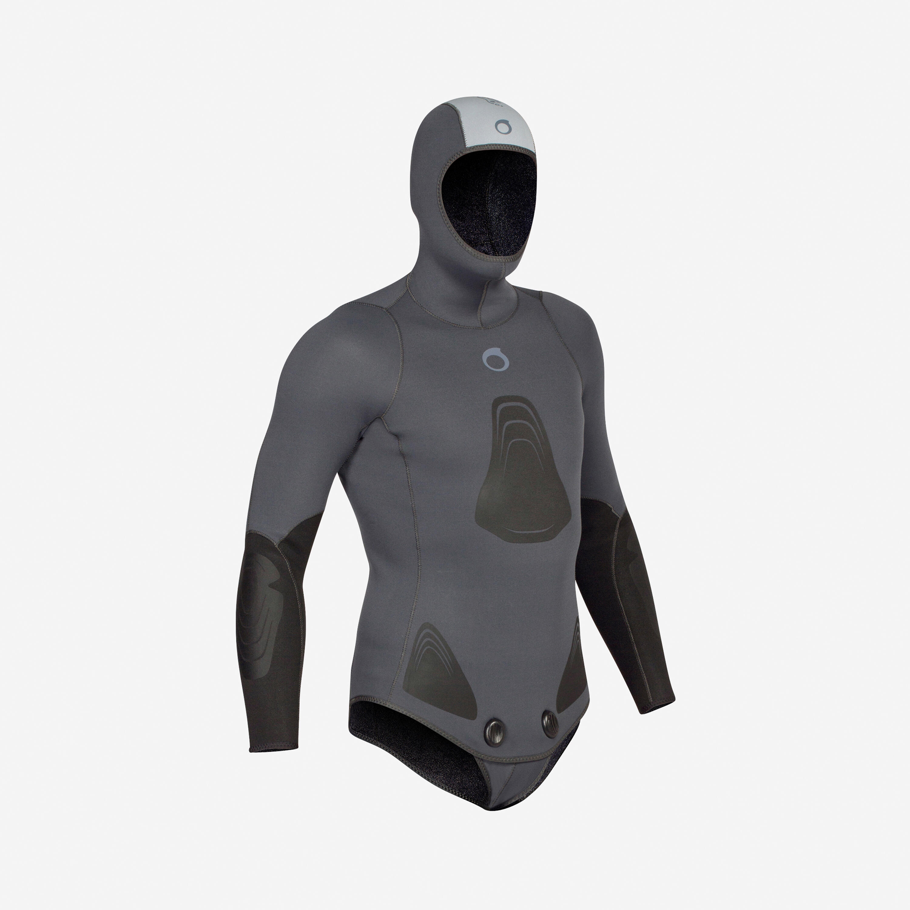 SUBEA Men's  3 mm neoprene jacket SPF 500 grey