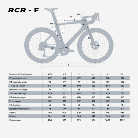 Велосипед шосейний RCR-F Pro 105 Di2 сірий