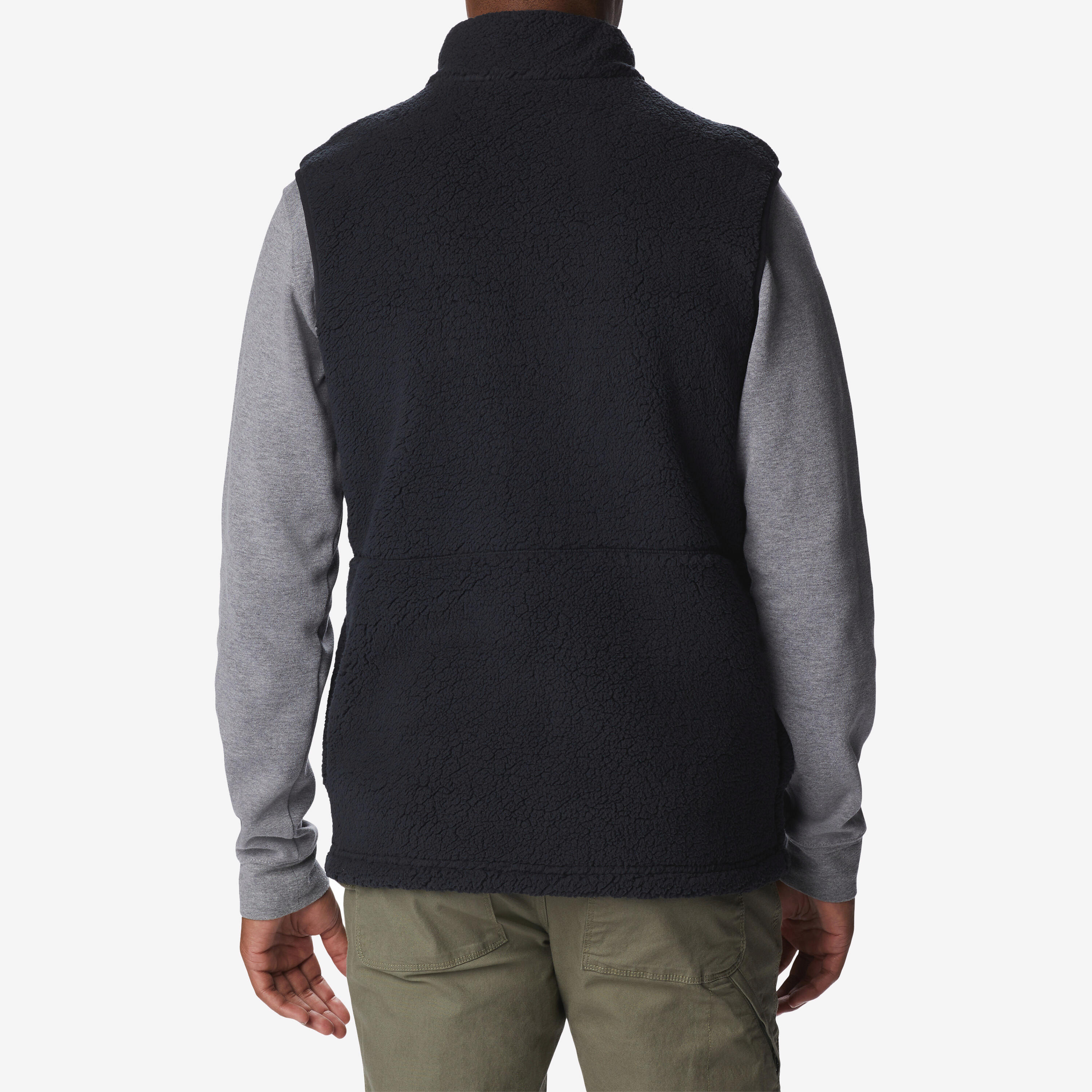 Veste sans manche COLUMBIA Mountainside Noire en polaire sherpa 2/6