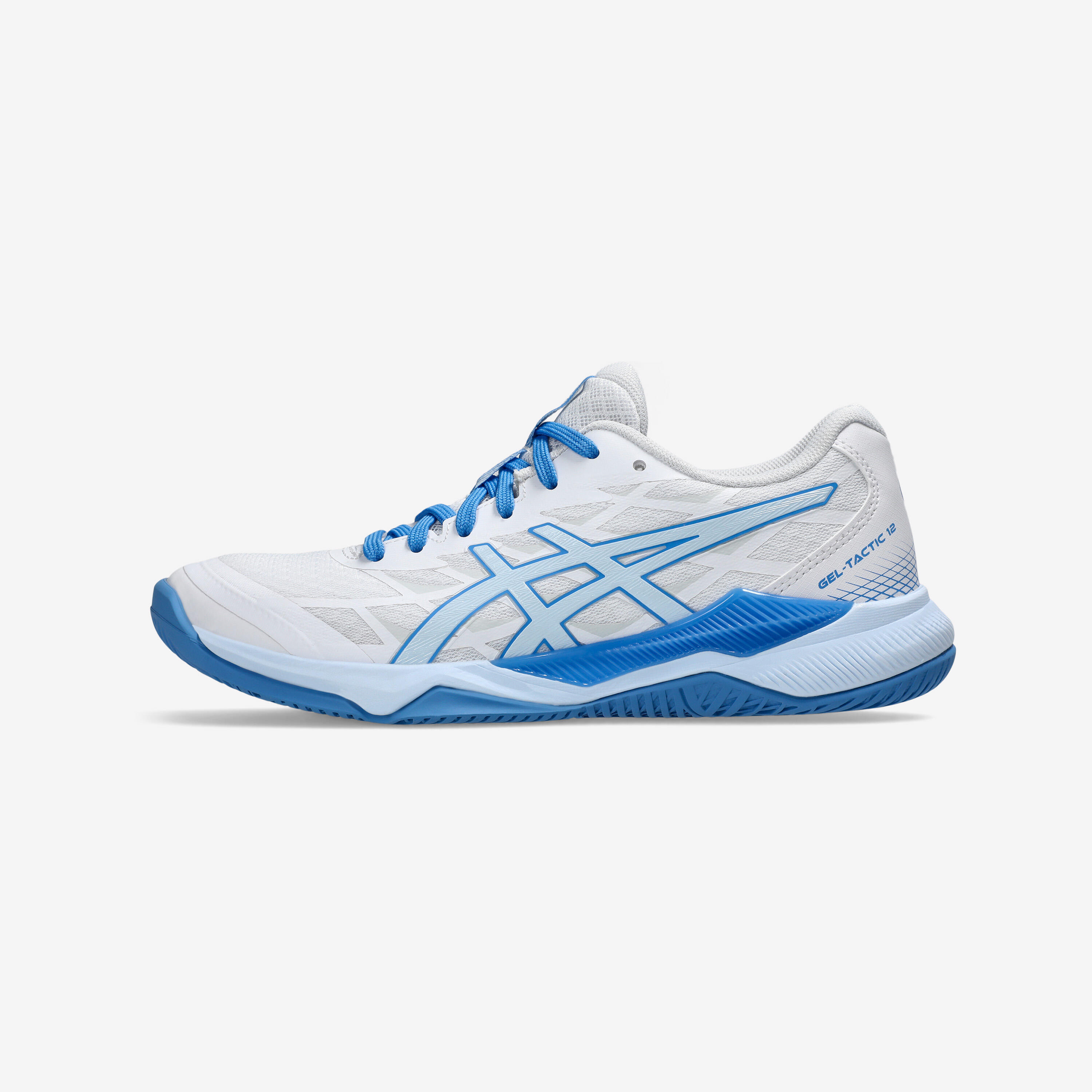 Damen Hallenschuhe - Gel-Tactic 12 weiß/blau  1/1