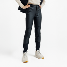 Pantalon équitation kipwarm chaud et déperlant Enfant - 500 noir