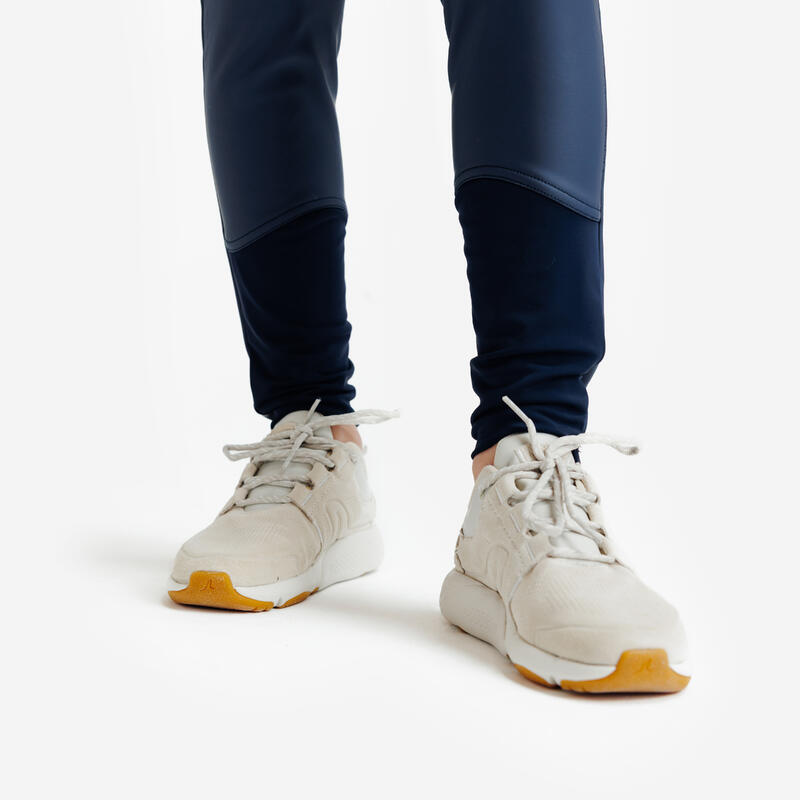 Pantalon équitation kipwarm chaud et déperlant Enfant - 500 marine