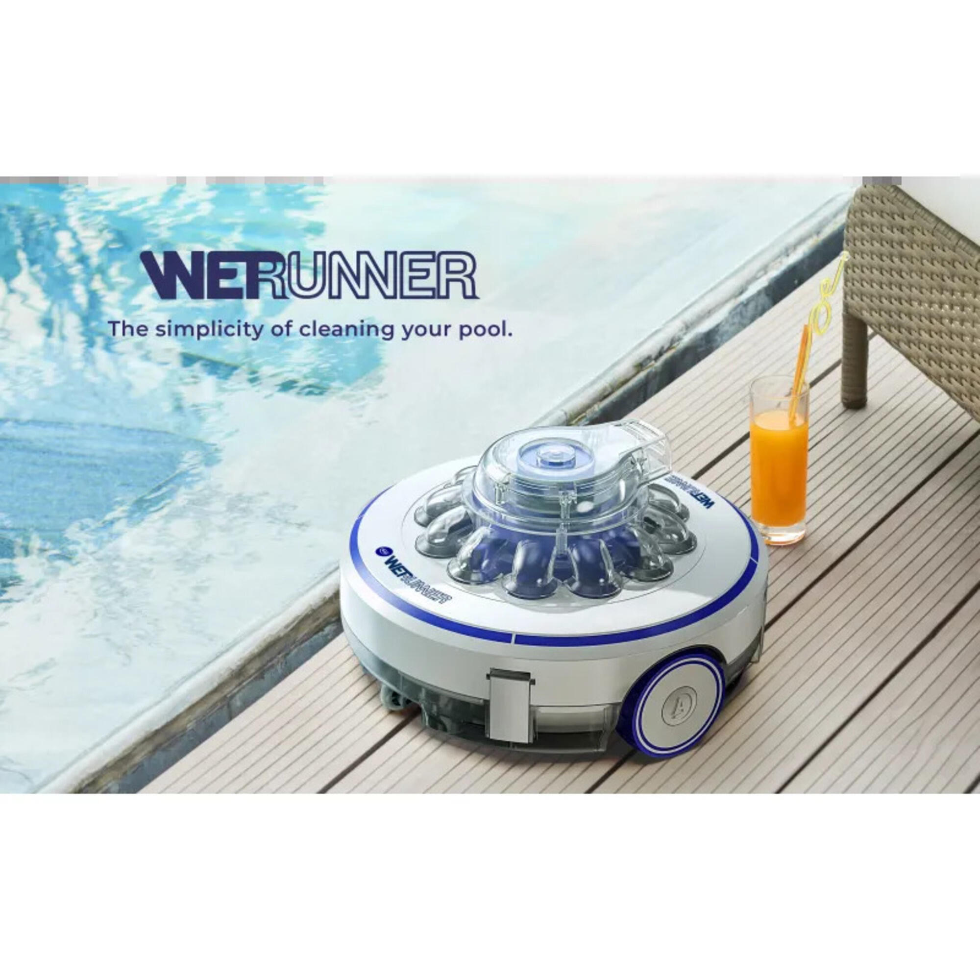Robot Netejafons WetRunner GRE: bateria, piscines fins a 7x5 m - CD 4/4