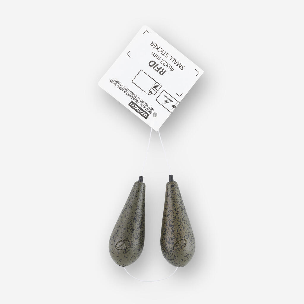 Olova za ribolov šarana INLINE DISTANCE 80 g (2 komada)