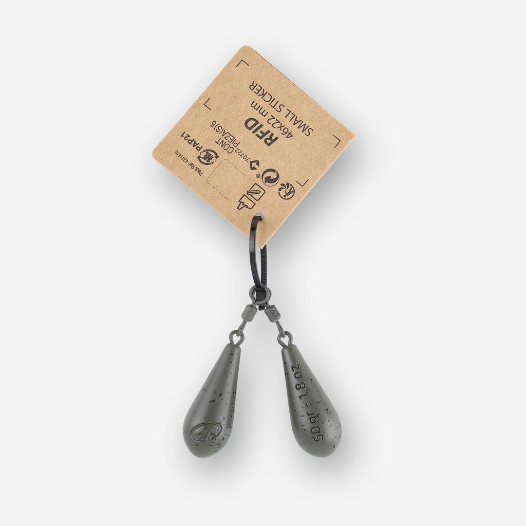 Carp Fishing Distance Sinkers 130 g (x2)