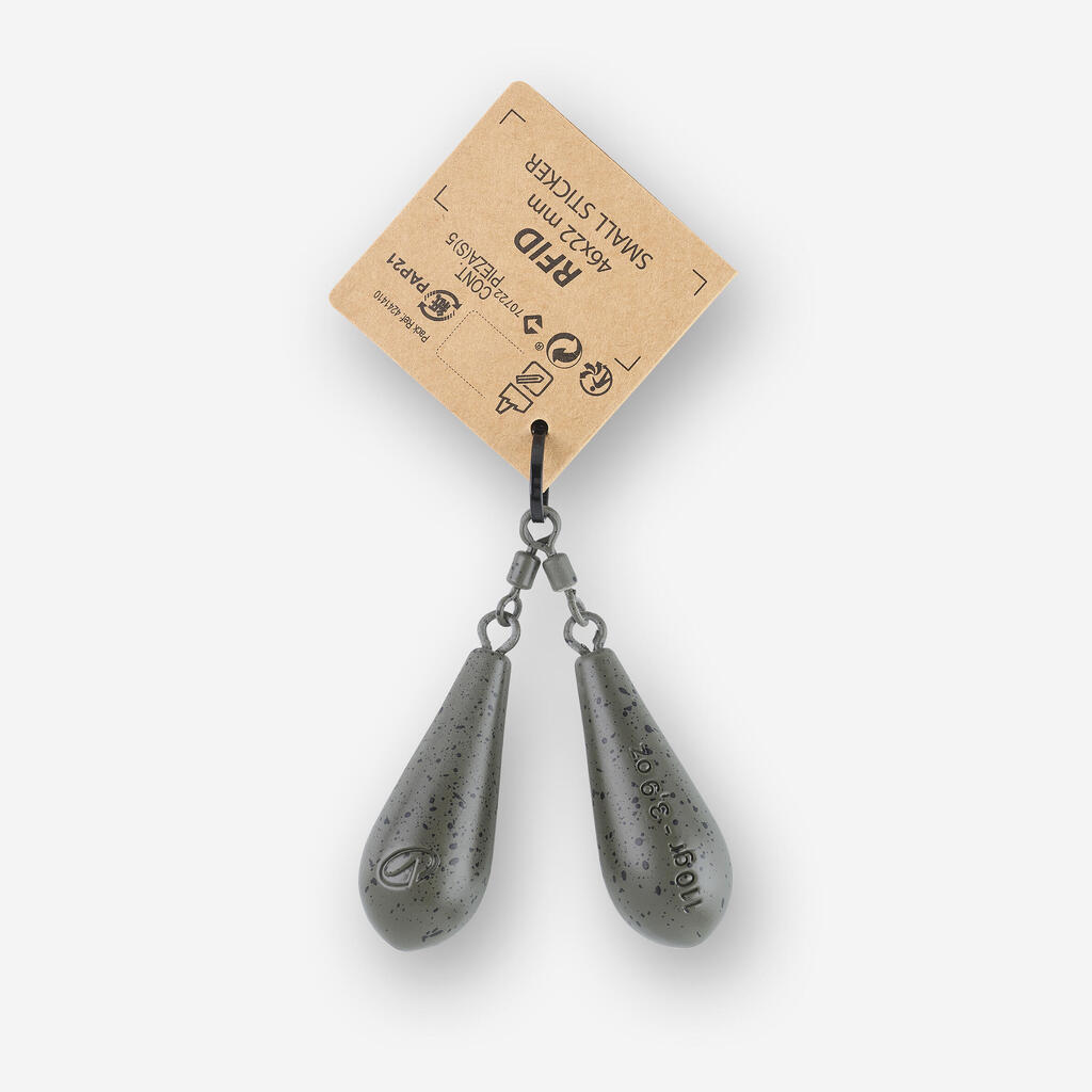 Carp Fishing Distance Sinkers 130 g (x2)