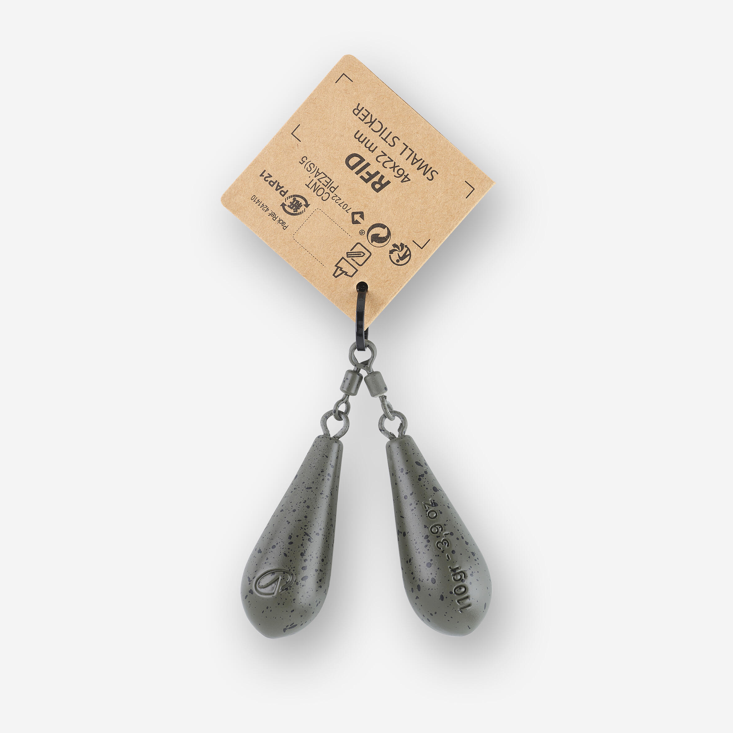 Distance Weights Carp Fishing Sinkers 110 g (x2) 4/4