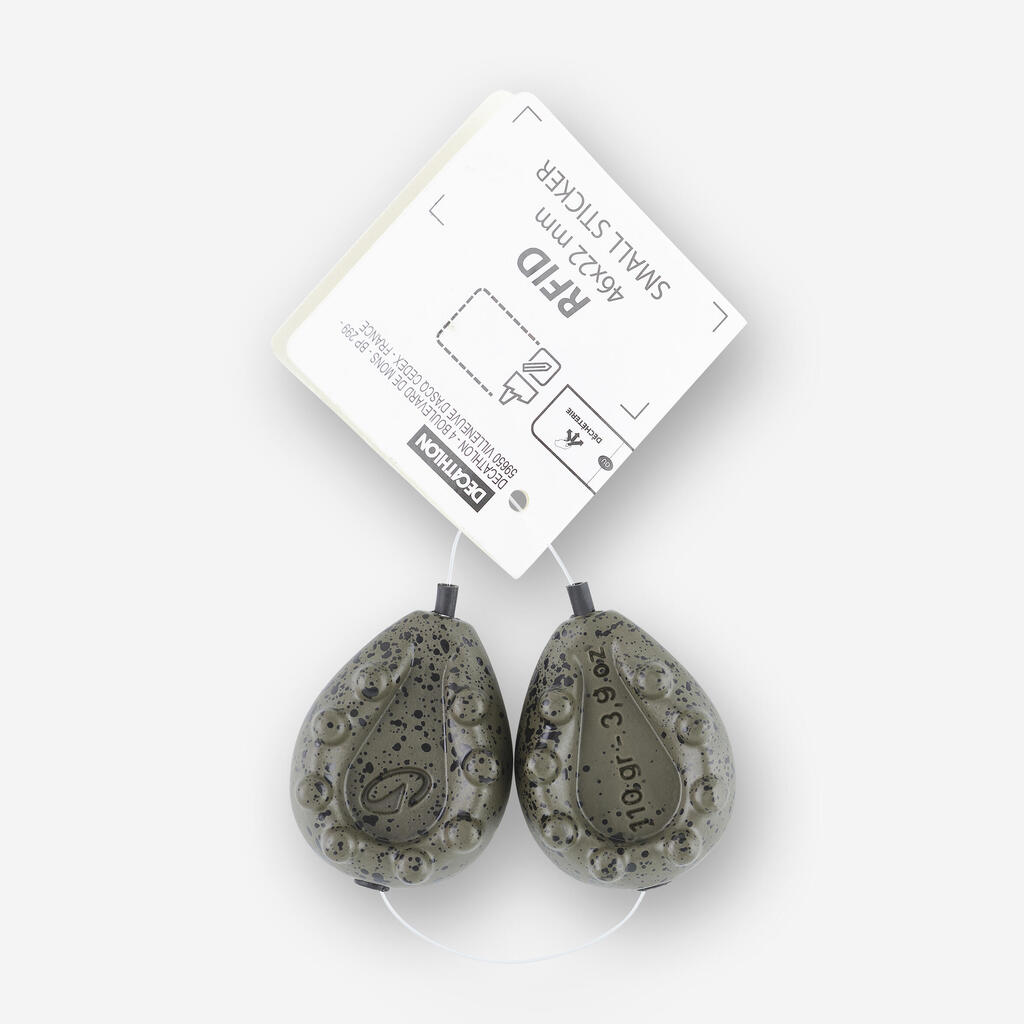 Utež za krapolov INLINE GRIPPA (110 g, 2 kosa)