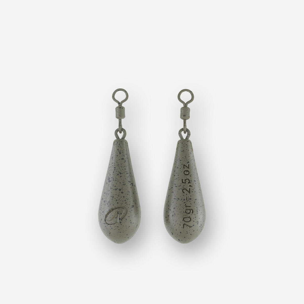 Plombs pêche de la carpe plombs distance  70g (x2)