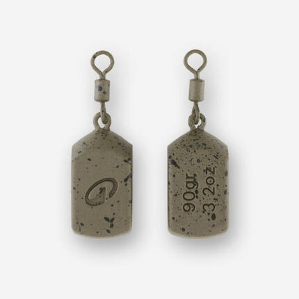 Plombs pêche de la carpe Plombs Square 50g (x2)