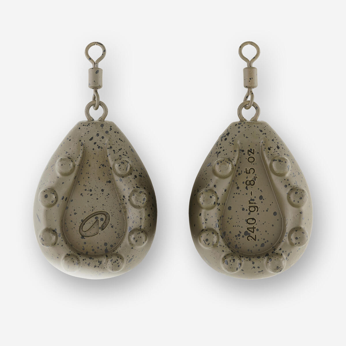 Plombs pêche de la carpe Plombs Grippa 240g (x2)