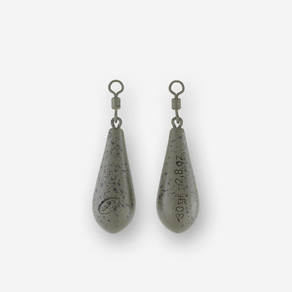 Carp Fishing Distance Sinkers 150g (x2)