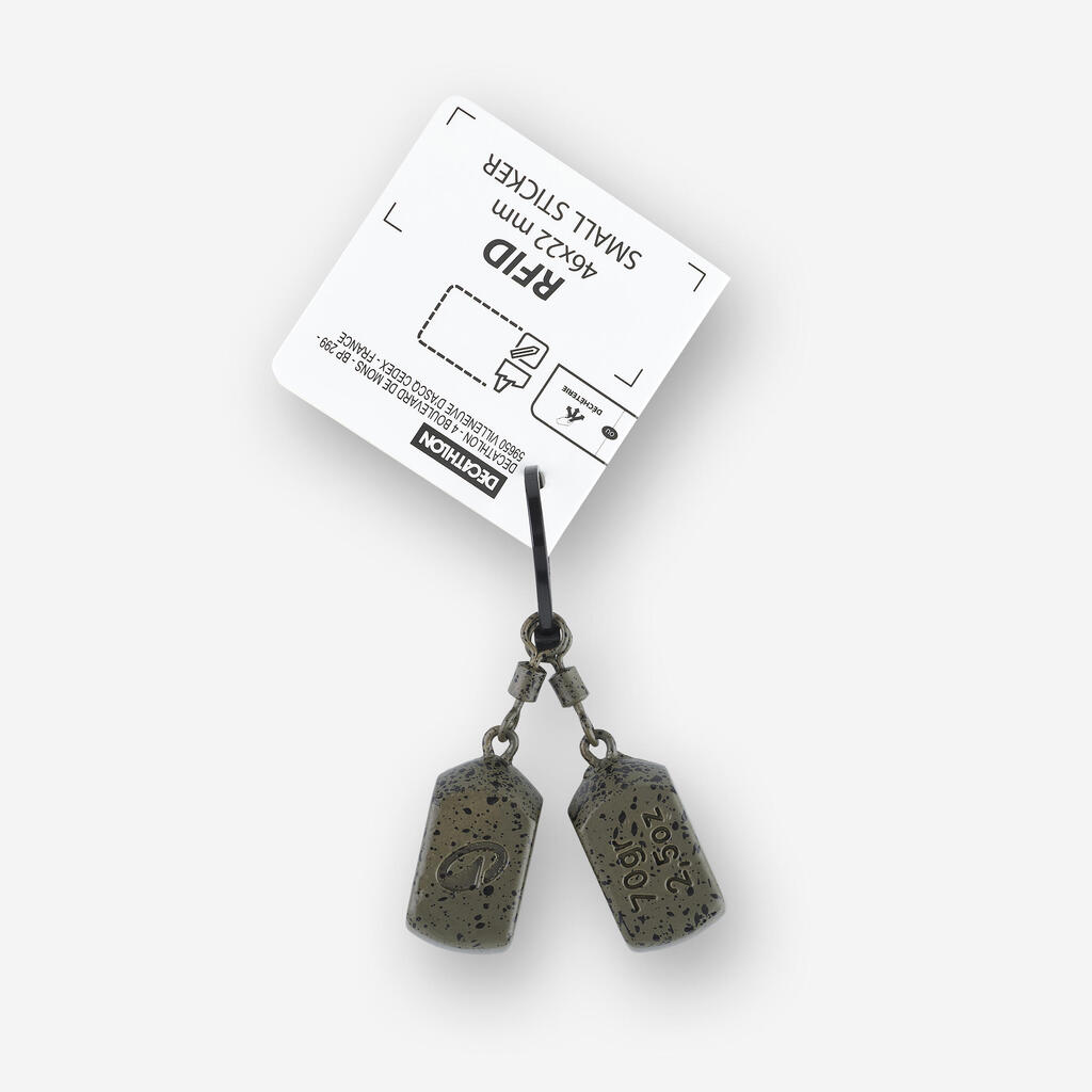 Carp Fishing Square Weights 70 g (x2)