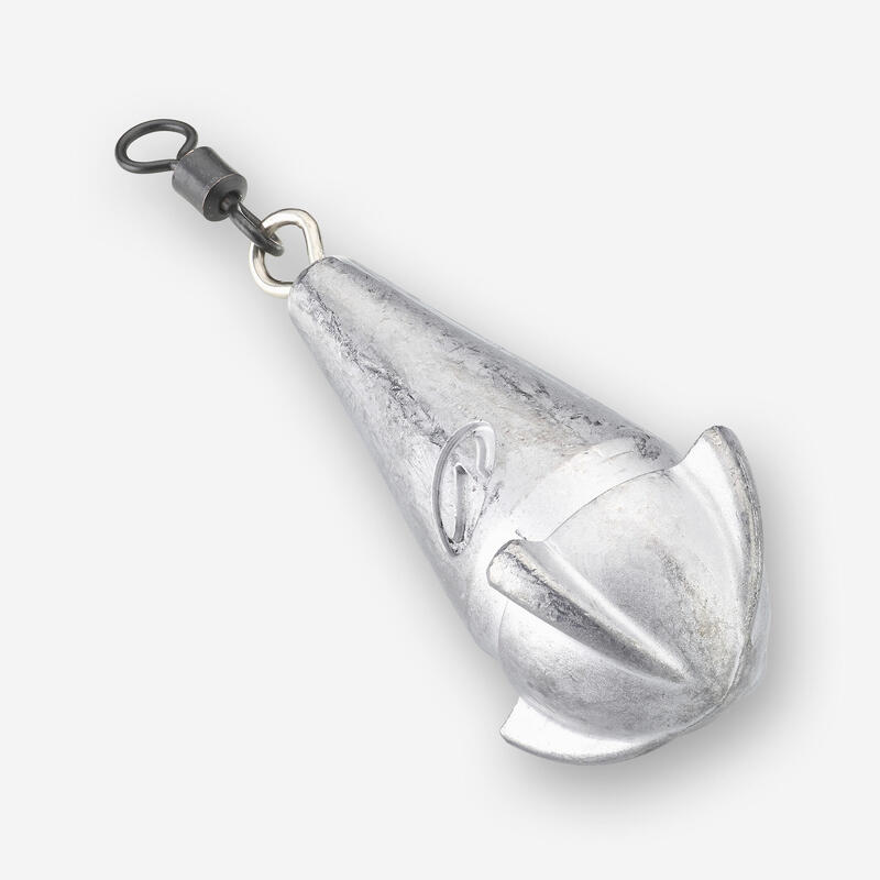 10 Pièces Forme D'olive Plombs De Pêche Avec échelle De Poids Noyau En