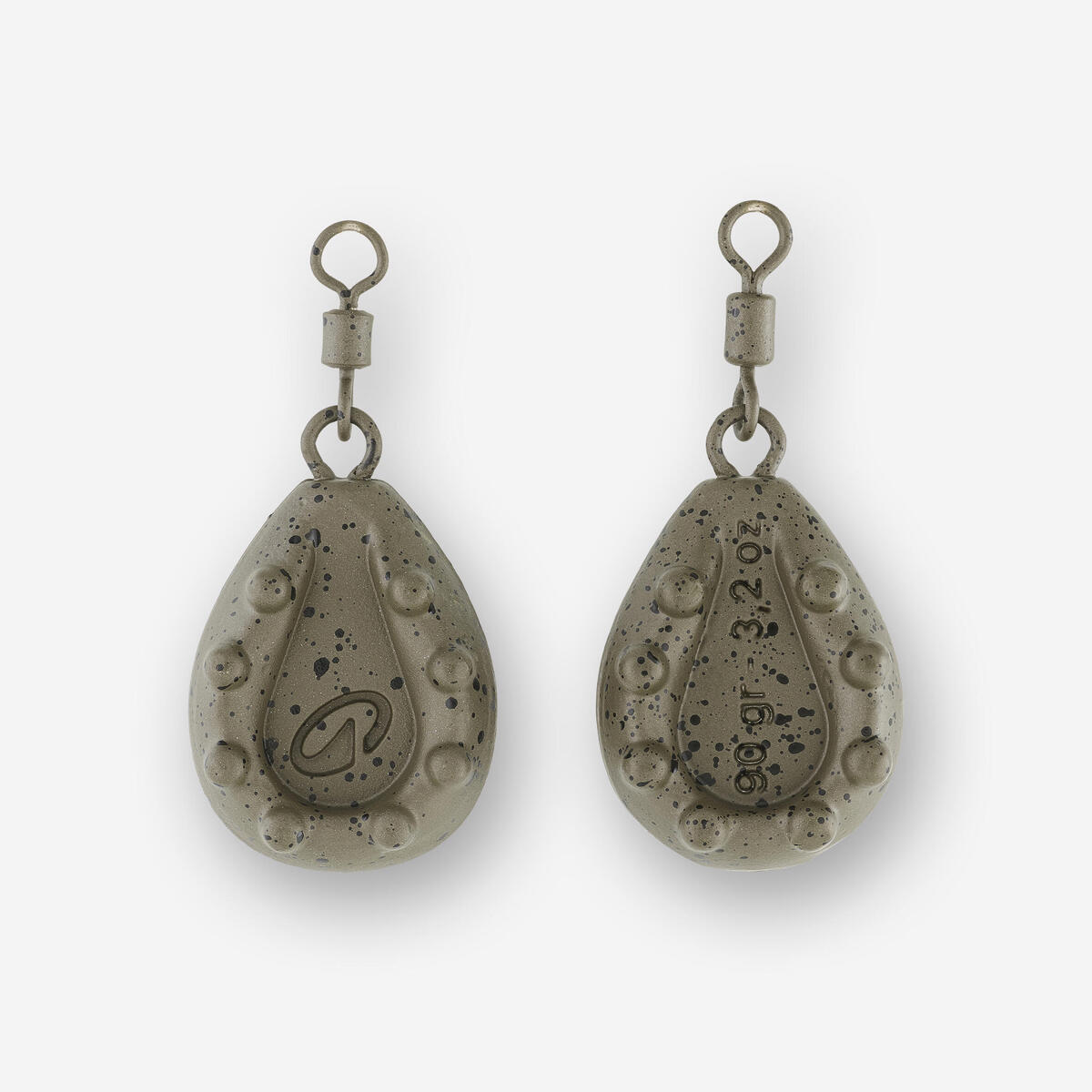 Plombs pêche de la carpe Plombs Grippa 90g (x2)