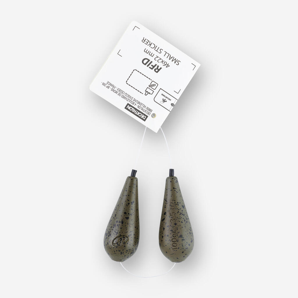 Olova za ribolov šarana INLINE DISTANCE 80 g (2 komada)