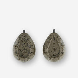 Plombs pêche de la carpe plombs inline grippa 220g (x2)