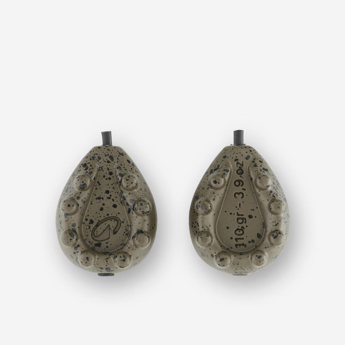 Plombs pêche de la carpe Plombs Inline Grippa 110g (x2)