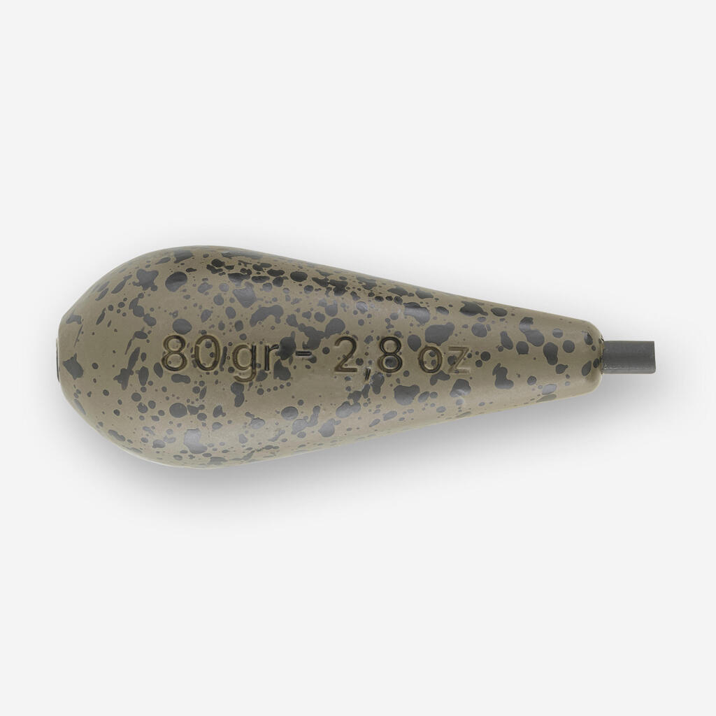 Olova za ribolov šarana INLINE DISTANCE 80 g (2 komada)
