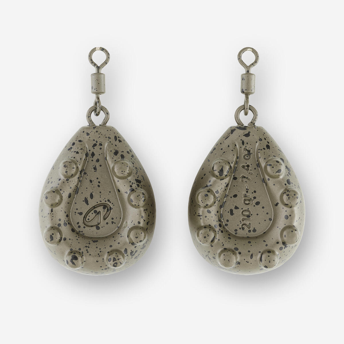 Plombs pêche de la carpe Plombs Grippa 210g (x2)