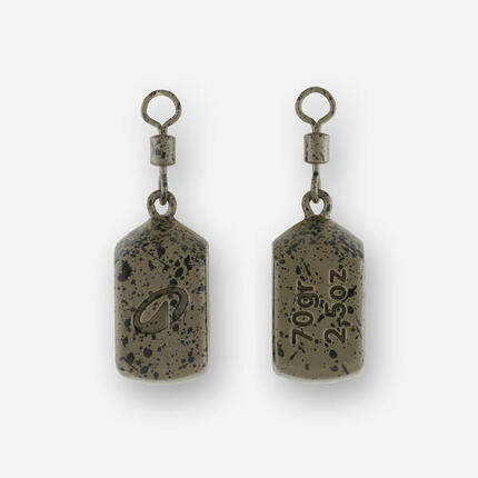 Plombs pêche de la carpe Plombs Square 50g (x2)