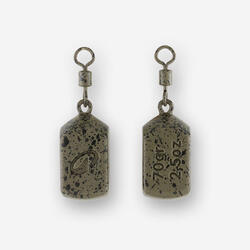 Plombs pêche de la carpe plombs square 40g (x2)