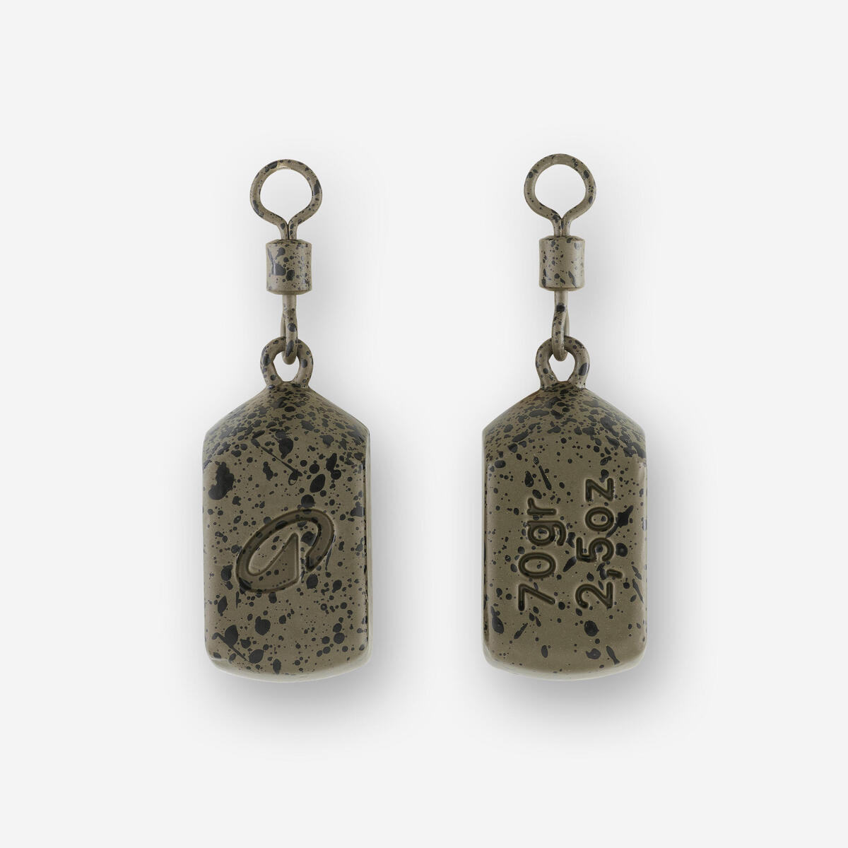 Plombs pêche de la carpe Plombs Square 70g (x2)