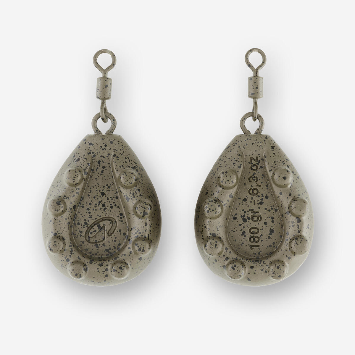 Plombs pêche de la carpe plombs grippa 180g (x2)