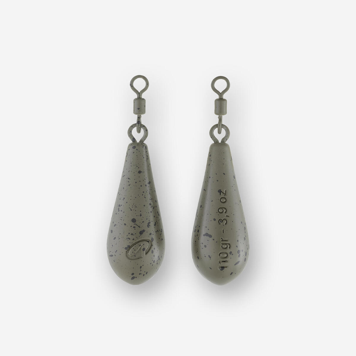 Plombs pêche de la carpe plombs distance110g (x2)