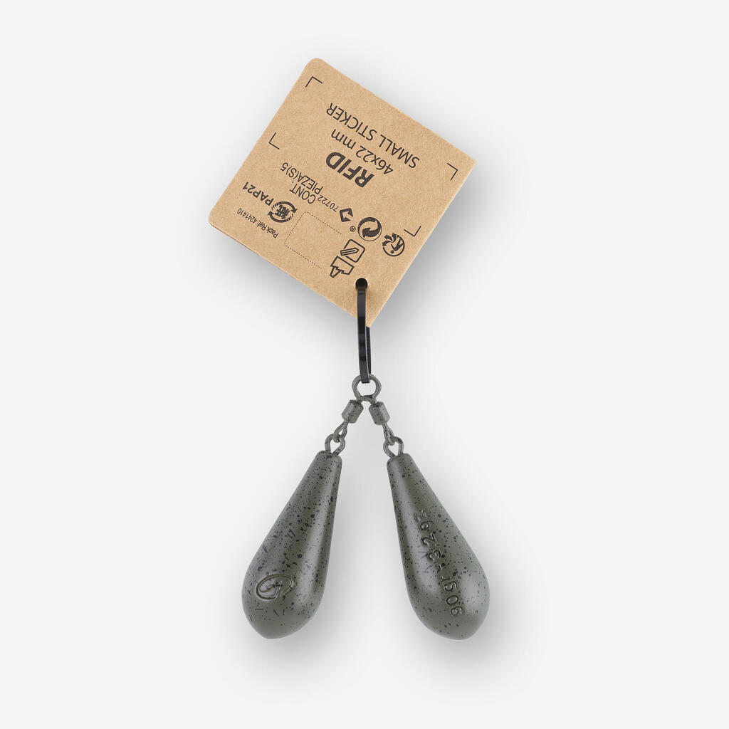 Carp Fishing Distance Sinkers 120 g (x2)