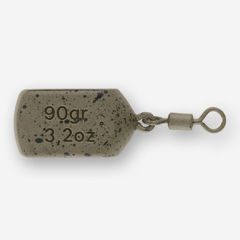Carp Fishing Square Weights 70g (x2)