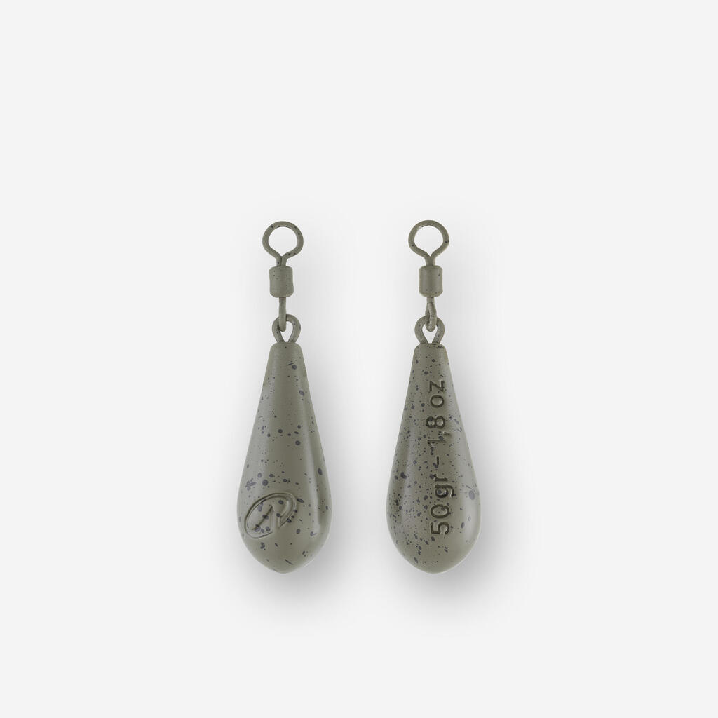 Carp Fishing Distance Sinkers 130 g (x2)
