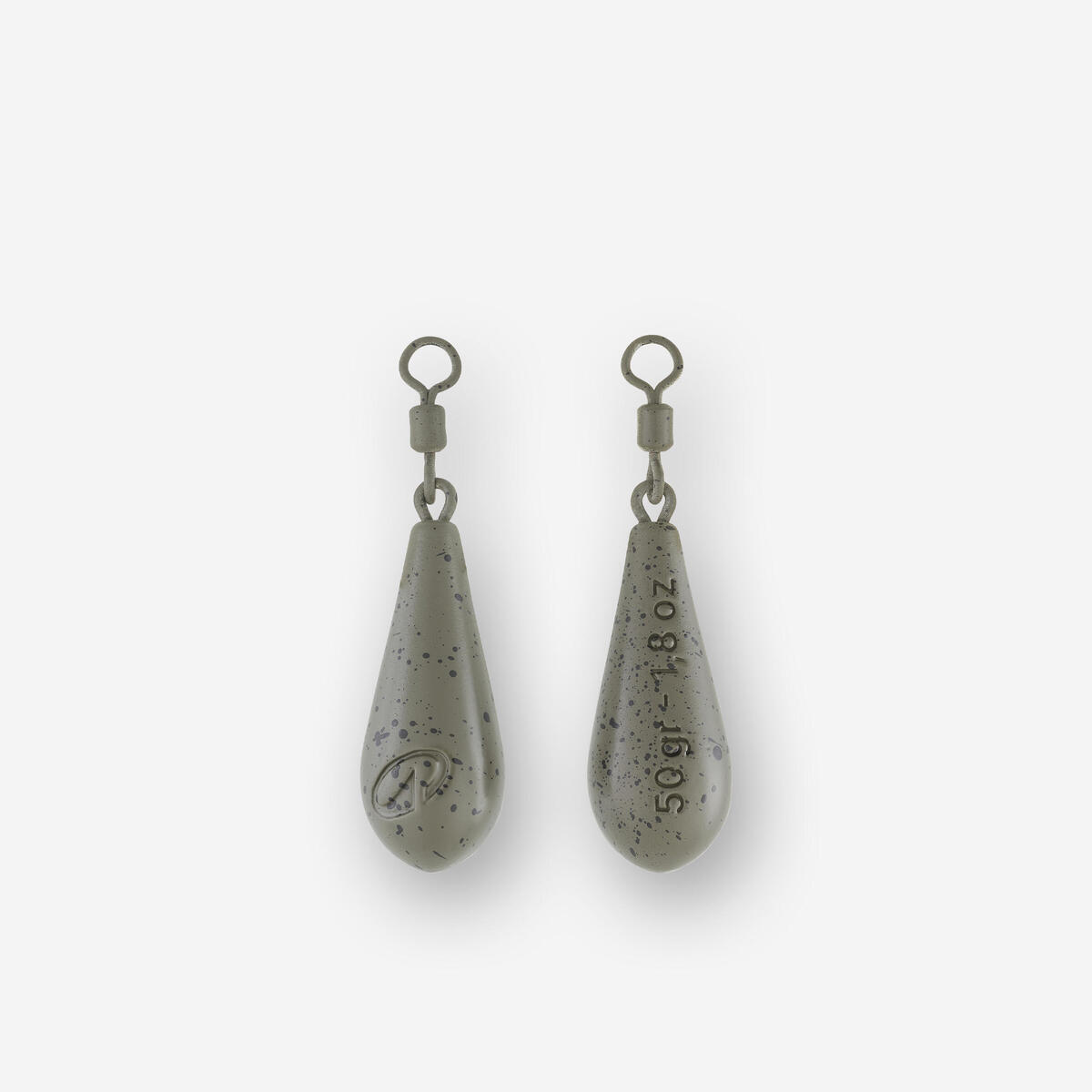 Plombs pêche de la carpe plombs distance 50g (x2)