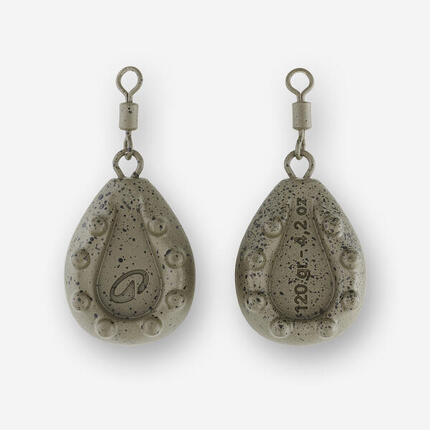 Plombs pêche de la carpe plombs grippa 150g (x2)