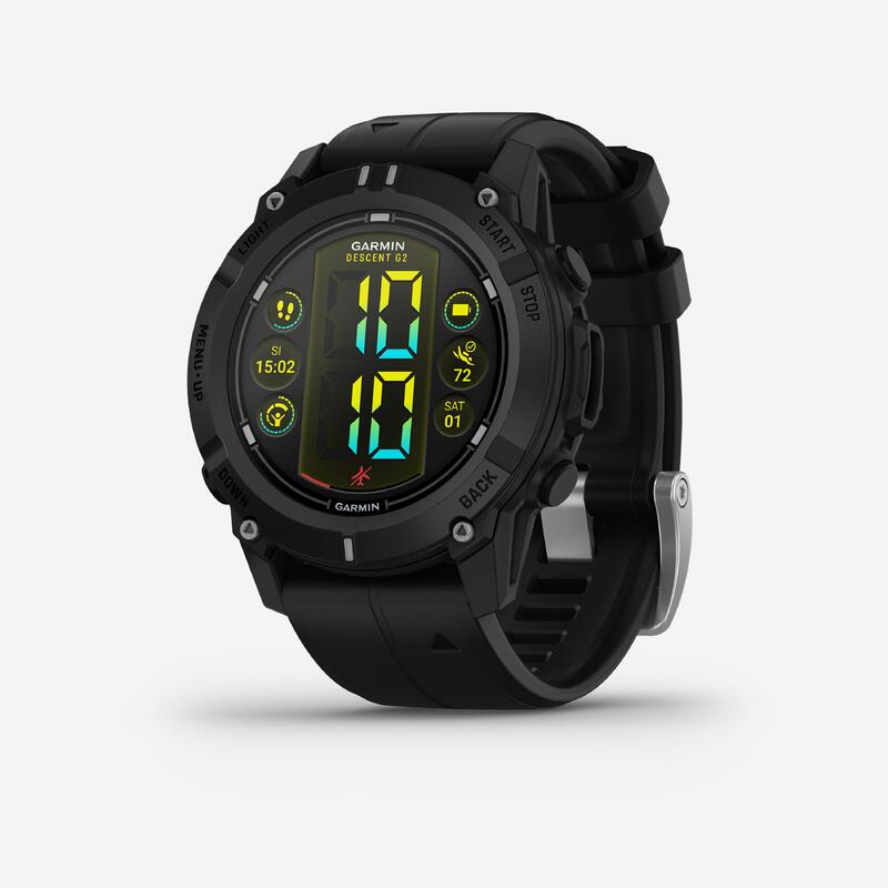 Montre GPS connectée avec ordinateur de plongée Garmin - Descent G2 - noir